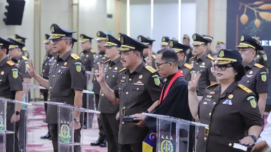 Jaksa Agung Lantik 15 Kajati Baru, Berikut Daftarnya