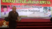 Riwu Ga diusulkan jadi pahlawan nasional (Liputan6.com / Ola Keda)