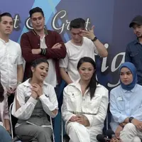Keceriaan dan keseruan para pemain sinetron Orang Ketiga di Acara Meet and greet.