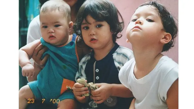 7 Potret Masa Kecil Al Ghazali, El Rumi dan Dul Jaelani Ini Sukses Bikin Gemas