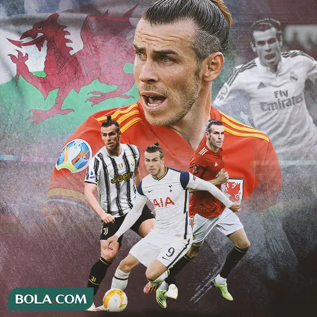Ilustrasi - Gareth Bale, Tottenham Hotspur, Manchester United, Juventus