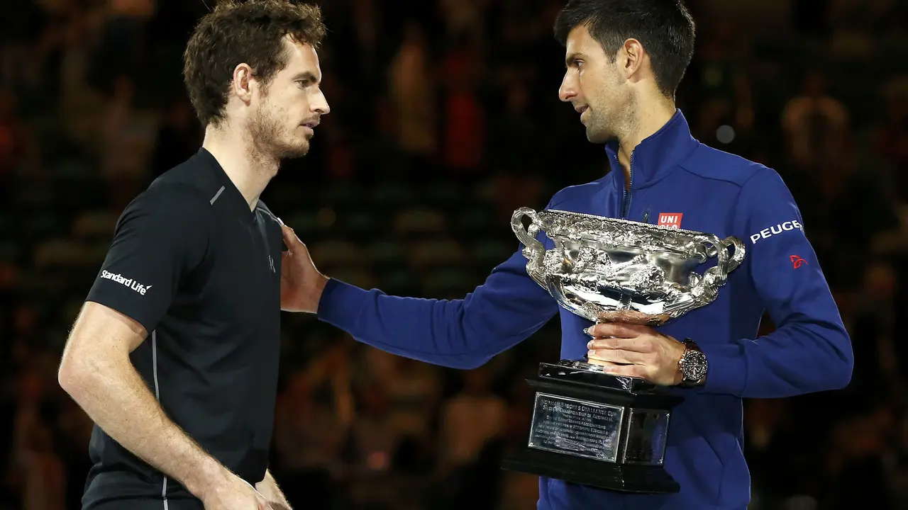 Andy Murray dan Novak Djokovic 