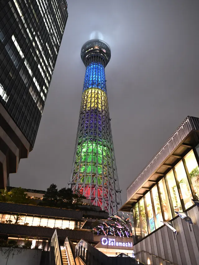 Warna-warni Cahaya Olimpiade 2021 Membalut Tokyo