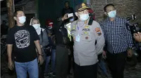 Cegah Covid-19, Wali Kota Semarang Hendrar Prihadi Bubarkan Kerumunan Warga