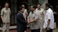 Temui Prabowo Subianto, Setnov Bahas Demo 2 Desember