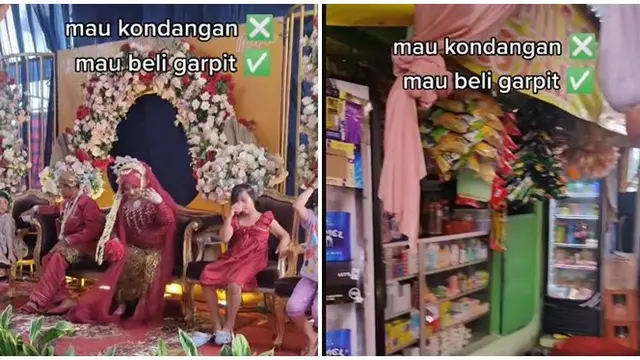 Viral, Warung Ini Tetap Buka di Tengah Resepsi Pernikahan Tetangga