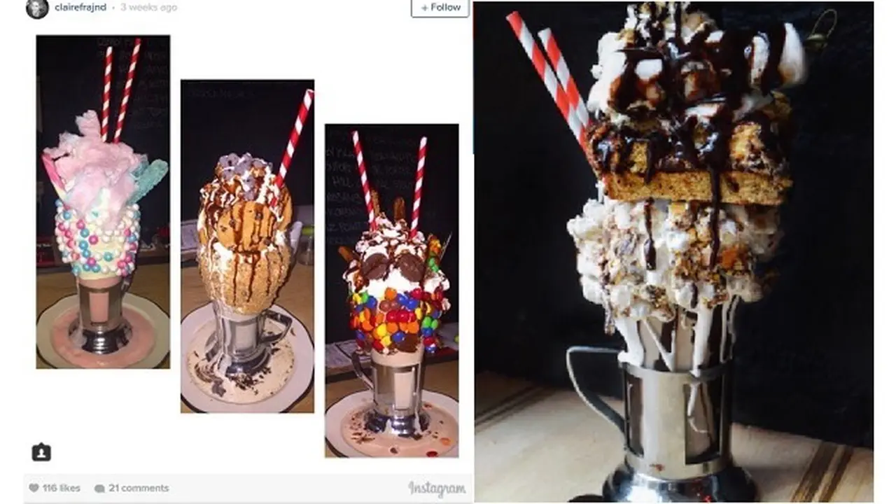 Milkshake "Heboh" Ala Kota New York
