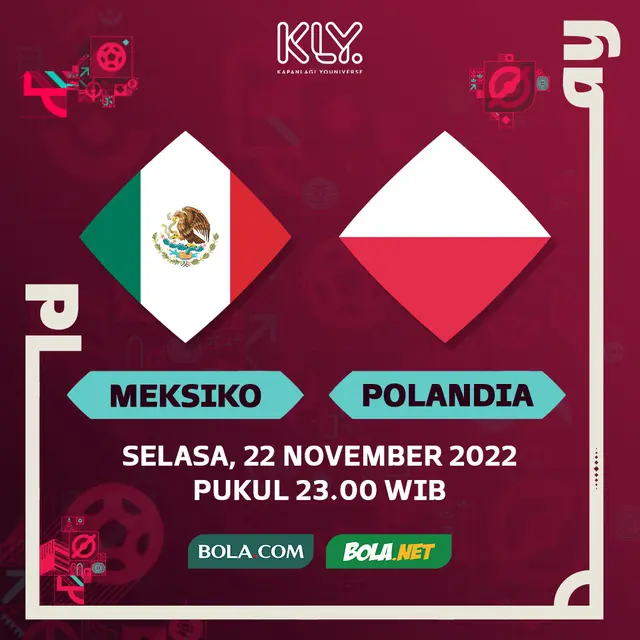Piala Dunia 2022 - Meksiko Vs Polandia