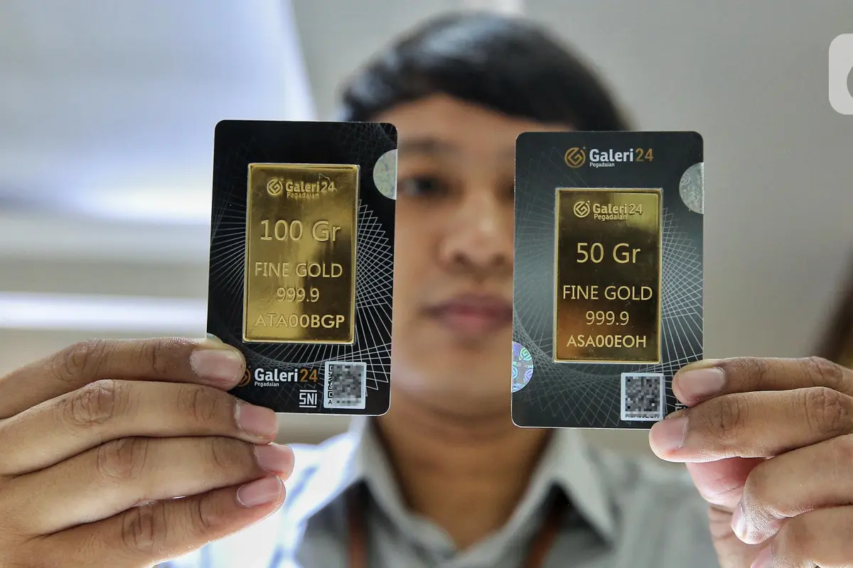 Hari Ini 14 Mei 2024: Harga Emas Antam, UBS dan Galeri24 di Pegadaian Masih Anjlok