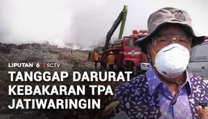 Hari Ketiga Kebakaran TPA Jatiwaringin, Warga Alami Gangguan Kesehatan