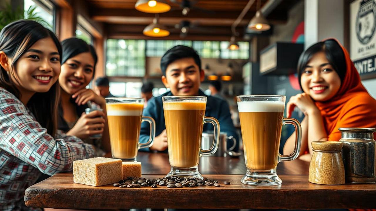 resep kopi susu gula aren