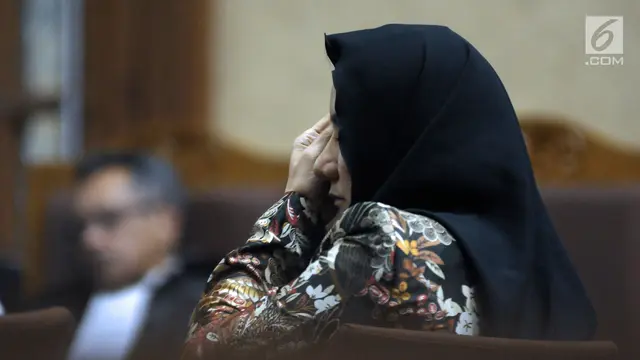 Bupati Nonaktif Kutai Kartanegara Rita Widyasari Dituntut 15 Tahun Penjara