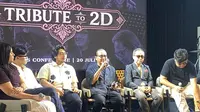 Deddy Dhukun Ungkap Manifestasi Kehadiran Mendiang Dian Pramana Poetra di Konser Tribute to 2D