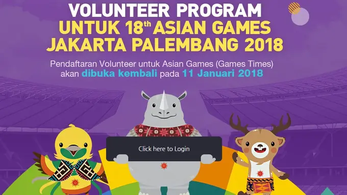 [Bintang] Volunteer Asian Games