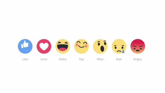 Tombol 'Reaction' di Facebook
