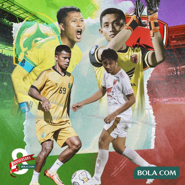 Ilustrasi - Syahrul Trisna, Manahati Lestusen vs Reza Arya Pratama, Muhammad Arfan