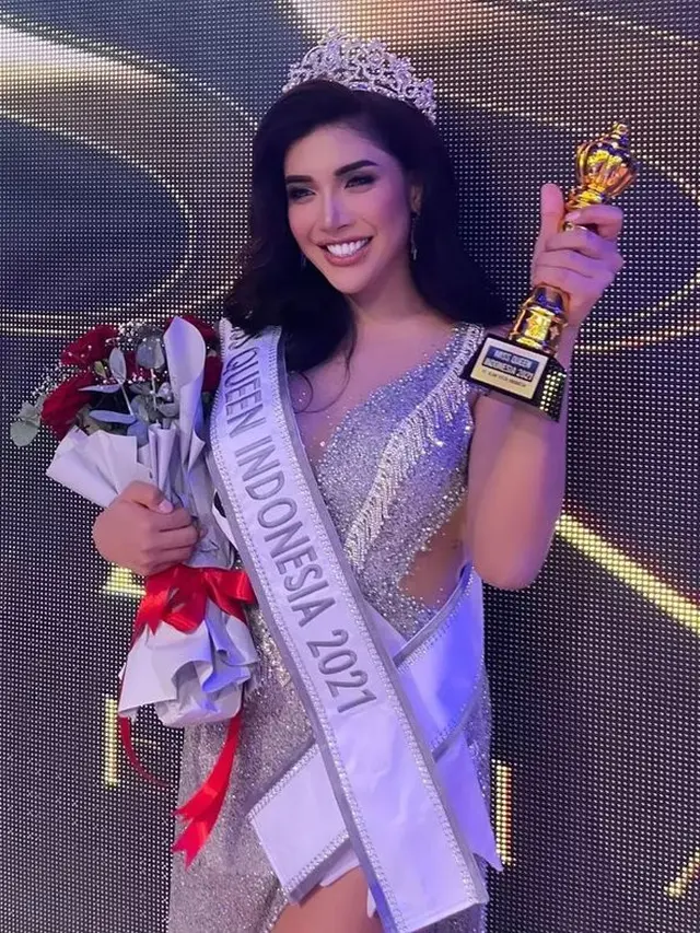 Siap Lanjut ke Thailand, Ini 7 Momen Kemenangan Millen Cyrus di Miss Queen Indonesia
