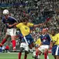 Prancis vs Brasil: Kenangan Piala Dunia 1998 (4dfoot)