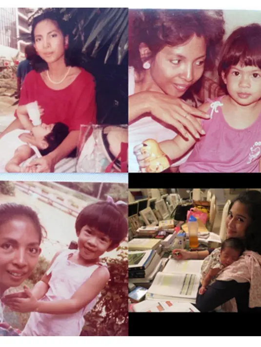 Hari Ibu yang jatuh pada tanggal 22 Desember turut diperingati oleh selebriti tanah air. Artis cantik Dian Sastrowardoyo mengunggah foto kebersamaannya dengan sang ibu di akun instagram miliknya. (via instagram/@therealdisastr)