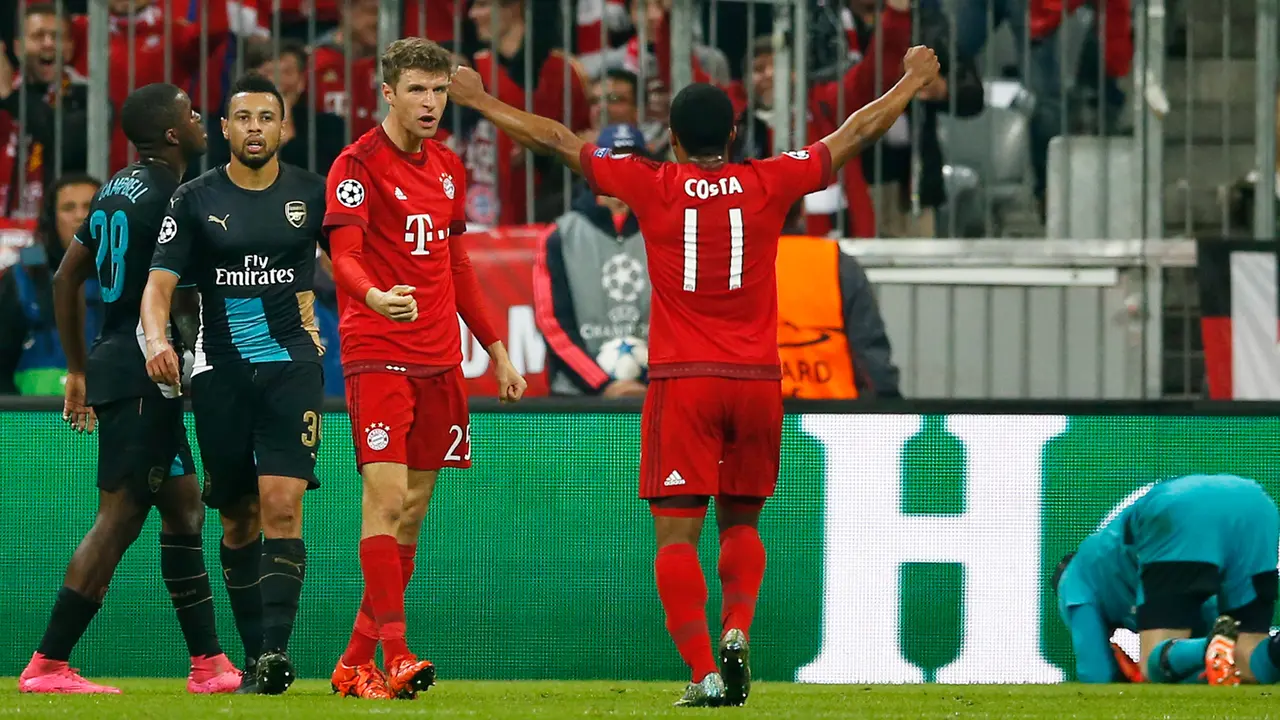 20151105-Liga-Champions-German-Bayern-Munich-Arsenal-Reuters