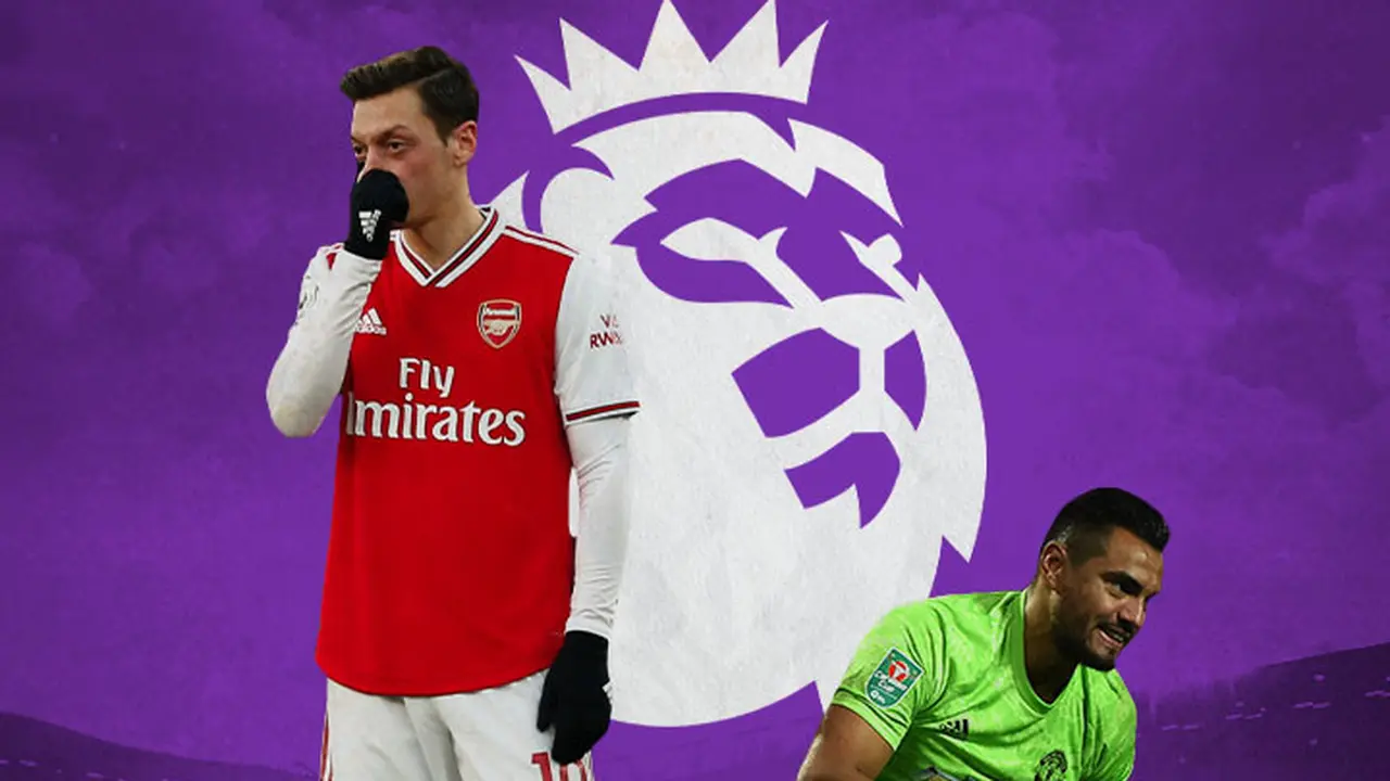 Premier League - Mesut Ozil dan Sergio Romero