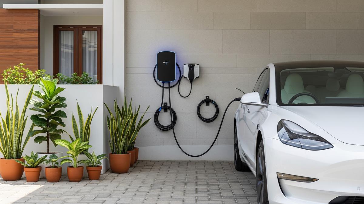 6 Cara Menata Area Charger Mobil Listrik agar Tetap Estetik, Aman, dan Rapi