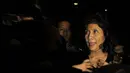 Kedatangan Menteri Susi Pudjiastuti untuk berdiskusi tentang pencegahan korupsi dengan KPK, Jakarta. Foto diambil pada Senin (10/11/2014). (Liputan6.com/Miftahul Hayat)