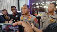 Kapolresta Balikpapan Kombes Pol V Thirdy.