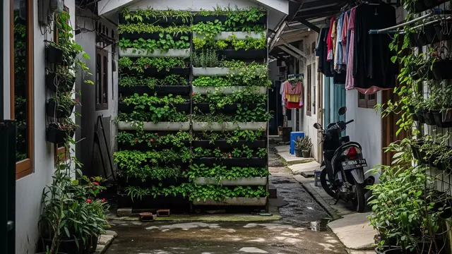 Desain Rumah Mungil Tapi Punya Kebun Luas