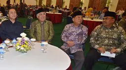 Halaqah Kebangsaan ini bertema "Penguatan Peran Politik, Ekonomi dan Sosial Budaya Umat Islam Untuk Indonesia Berkeadilan dan Berperadaban," Jakarta, Selasa (23/12/2014). (Liputan6.com /Andrian M Tunay)