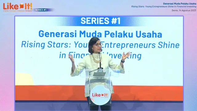 Menteri Keuangan (Menkeu) Sri Mulyani Indrawati
