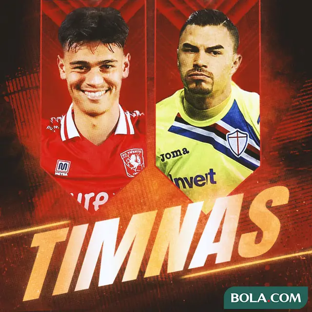 Timnas indonesia - Mees Hilgers dan Emil Audero