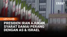 Presiden Iran Masoud Pezeshkian menyatakan bahwa perang dengan Amerika Serikat dan Israel hanya bisa berakhir jika hak-hak Iran diakui, kompensasi dibayarkan, dan ada jaminan internasional terhadap agresi di masa depan.