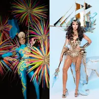 Berkut potret beberapa kontestan yang menarik perhatian dengan kostum nasional mereka di Miss Universe 2022.