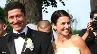 Lewandowski Resmi Nikahi Atlet Karate Polandia