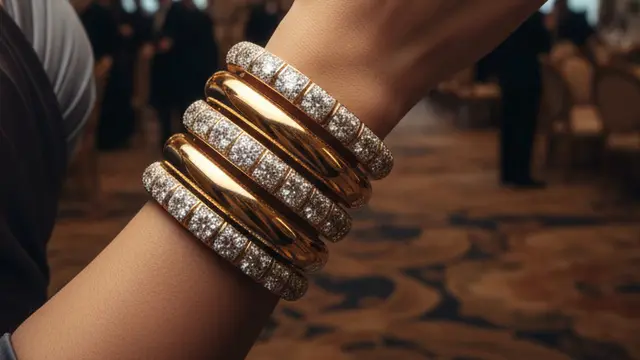 Gelang Emas Bangle Arabic Style