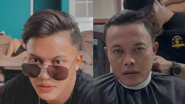 Gaya rambut baru Sule (Sumber: YouTube/Sule Channel)