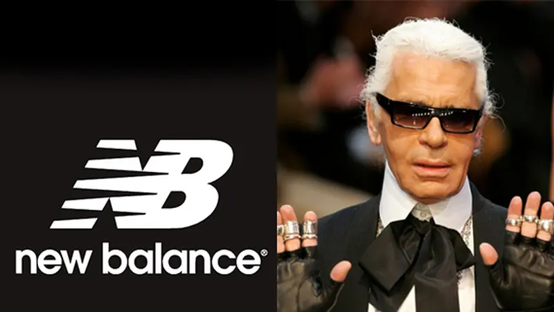 Karl Lagerfeld Dituding Tiru New Balance