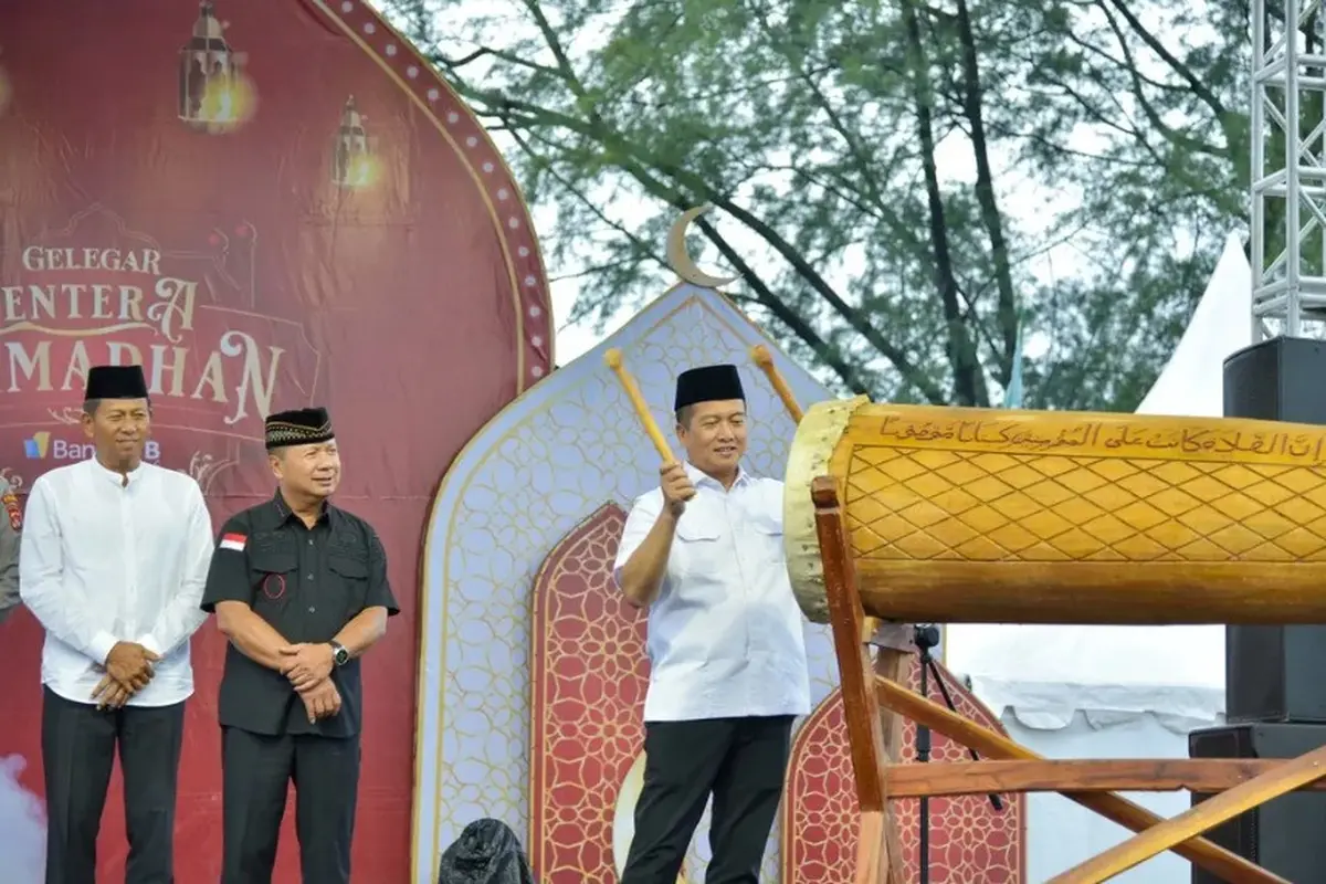 Gubernur Provinsi Nusa Tenggara Barat (NTB) Lalu Muhamad Iqbal membuka 'Gelegar Lentera Ramadan 2026'.