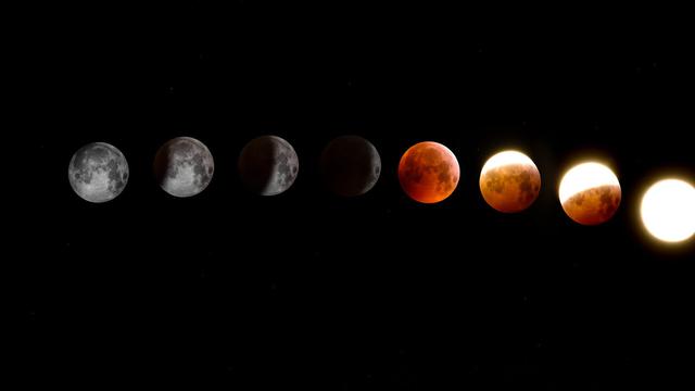 Ilustrasi gerhana matahari cincin