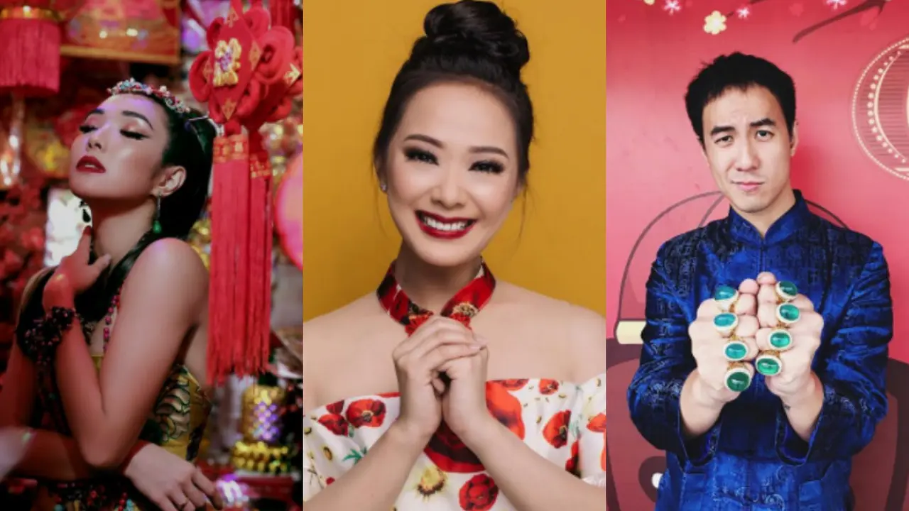 [Bintang] Intip Gaya 6 Artis Indonesia Saat Rayakan Imlek
