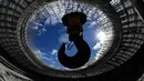 Suasana pembangunan Stadion Luzhniki, Moscow, Rabu,(7/9/2016). Stadion Luzhniki akan menjadi stadion untuk pembukaan dan penutupan Piala Dunia 2018 Rusia. (AFP/Kirill Kudrtavtsev)