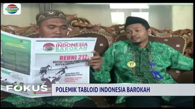 Dewan Pers simpulkan tabloid Indonesoa Barokah bukan merupakan produk jurnalistik.