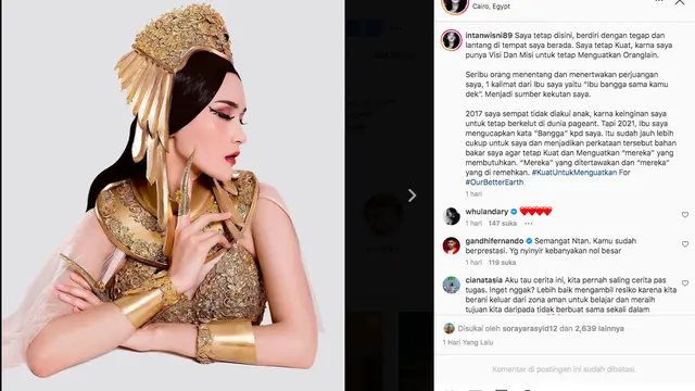 Pengakuan Kontestan Miss Eco Internasional Intan Wisni Permatasari, Sempat Tak Diakui Anak oleh Ibu
