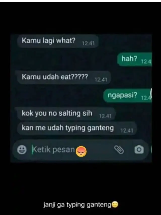6 Chat Pakai Bahasa Inggris ke Gebetan Ini Kocak, Bikin Salah Paham