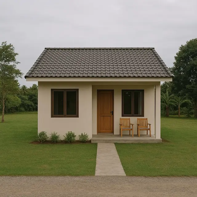 Gambar Rumah Sederhana Ukuran 6x9 di Kampung