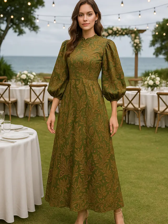 Model Batik Kekinian untuk Kondangan di Kampung Tetap Mewah