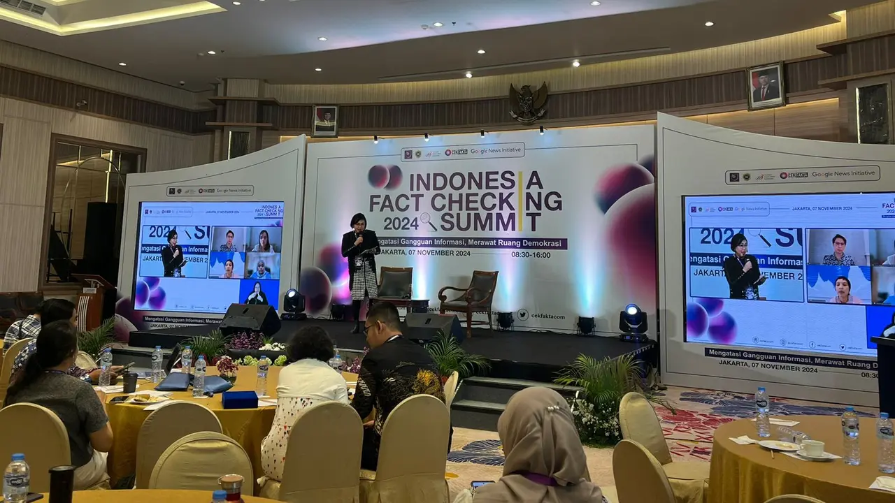Foto Indonesia Fact Checking Summit (IFCS) 2024.