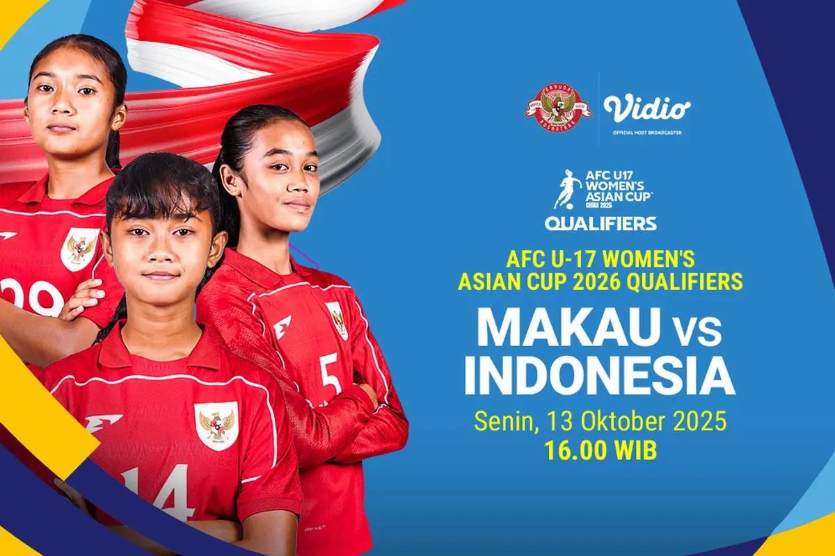 Saksikan Timnas Indonesia Putri U-17 eksklusif di Vidio. (dok. vidio.com)