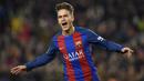 Denis Suarez. Pemain gelandang ini didatangkan Barcelona dari Manchester City pada 2013/2014. Hanya bermain di Barcelona B, ia dipinjamkan ke Sevilla dan dipermanenkan Villarreal pada 2015/2016. Tampil apik, ia ditarik Barcelona pada 2016/2017 dan bertahan 3 musim. (Foto: AFP/Lluis Gene)